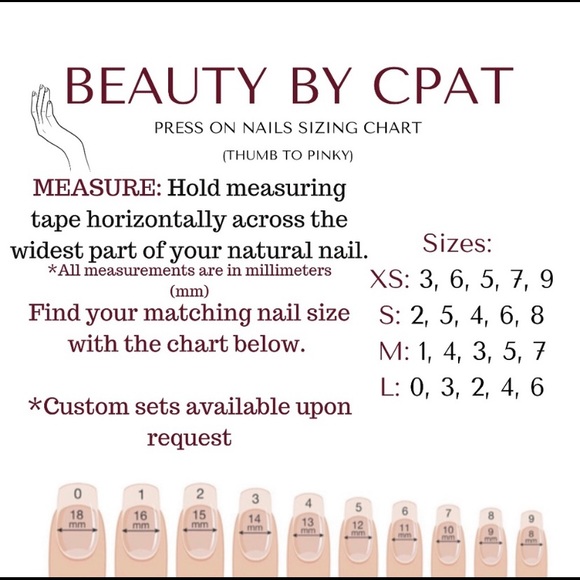 Pink Butterfly Gem Rhinestone RTS Press-On Nails - Picture 3 of 4